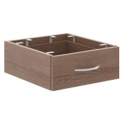 Тумба подвесная с одним ящиком IMAGO PLUS СРС-1V.1, ясень шимо, 407х448х163 мм