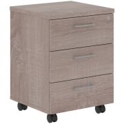 Тумба мобильная XTEN XMC-3D.1A, дуб сонома, 46.5х45.0х63.4 см