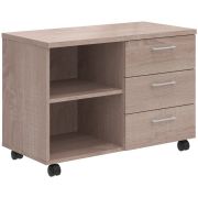 Тумба сервисная XTEN XLC-3D.1A, дуб сонома, 90.8х45х63.1 см