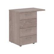 Тумба приставная XTEN, дуб сонома