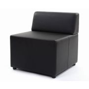 Одноместный модуль CHAIRMAN Оптима , экокожа, Черный