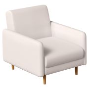 Кресло-релакс CHAIRMAN ЛАРС, ткань велюр, бежевый, 790х900х860 мм