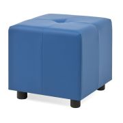 Пуф Р1, экокожа, голубой