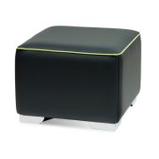 Пуф Mocassini, экокожа, черный