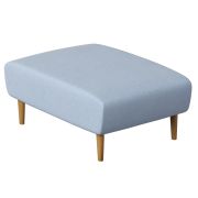 Пуф CHAIRMAN КОЛИН, ткань велюр, голубой, 950х630х420 мм