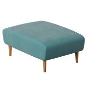 Пуф CHAIRMAN КОЛИН, ткань велюр, зеленый, 950х630х420 мм