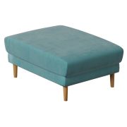 Пуф с ящиком CHAIRMAN ЛАРС, ткань велюр, зеленый, 950х630х420 мм