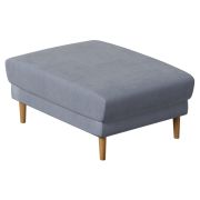 Пуф с ящиком CHAIRMAN ЛАРС, ткань велюр, серый, 950х630х420 мм