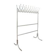 Вешалка гардеробная М 12, металлик