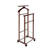 Вешалка костюмная на колесах В 22Н, средне-коричневый