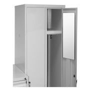 Зеркало навесное Классик-10 для металлических шкафов, 60х20