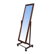 Зеркало напольное В 27Н, 138х40 /средне-коричневый