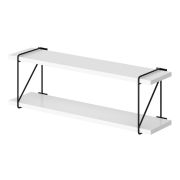 Полка с полкодержателями SH4-ROD, Белый