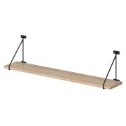 Полка с полкодержателями SH3-BAR, Дуб Сонома светлый