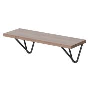 Полка с полкодержателями SH2-WIRE, Ясень Шимо