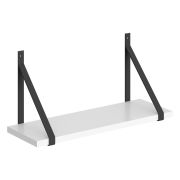 Полка с полкодержателями SH2-GINO, Белый