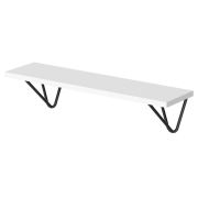 Полка с полкодержателями SH1-WIRE, Белый