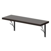 Полка с полкодержателями SH2-TREE, Венге Магия