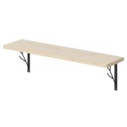 Полка с полкодержателями SH1-TREE, Клен