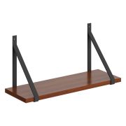 Полка с полкодержателями SH2-GINO, Орех Французский