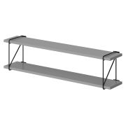 Полка с полкодержателями SH3-ROD, Серый