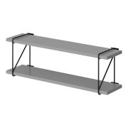 Полка с полкодержателями SH4-ROD, Серый