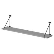 Полка с полкодержателями SH3-BAR, Серый