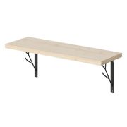 Полка с полкодержателями SH2-TREE, Клен