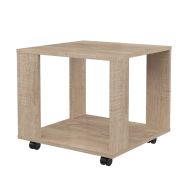 Стол журнальный CT 550 дуб Сонома светлый 500х500х450