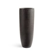Кашпо Effectory Stone, высота 120 см /Тёмно-серый камень