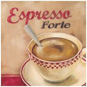 Картина Espresso forte, 30х30 см, рама жемчуг с серебром