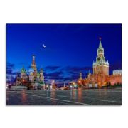 Картина на стекле КРАСНАЯ ПЛОЩАДЬ, 40х28