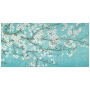 Картина April Breeze I Teal, 100х50 см, с подрисовкой на раме