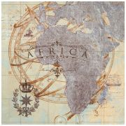 Картина Africa, 50х50 см, рама жемчуг с серебром