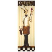 Картина Cabernet, 30х90 см, рама жемчуг с серебром