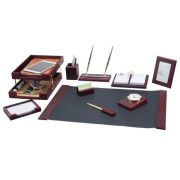 Настольный набор Artemis из 10 предметов, красное дерево