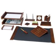 Настольный набор Platon из 8 предметов, орех