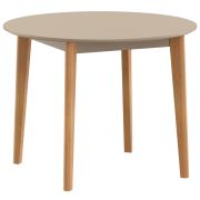 Стол круглый SKYLAND LYKKE TR-100 тауп/бук