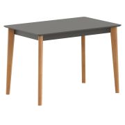 Стол прямой SKYLAND LYKKE TS-110, антрацит/бук, 110х70х75 см