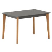 Стол прямой SKYLAND LYKKE TS-120, антрацит/бук, 120х80х75 см