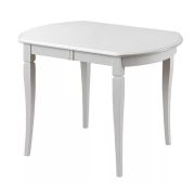 Стол обеденный MODENA раскладной 100(129)x75, ivory white