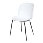 Стул Beetle Chair, металл/пластик белый