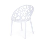Стул BUSH, пластик белый