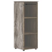 Шкаф средний MORRIS TREND MMC 42.2, сосна нордик/антрацит, 429х423х1188 мм