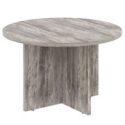 Стол для переговоров MORRIS TREND MCT 120, сосна нордик/антрацит, 1200х1200х750 мм