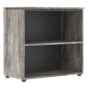 Стеллаж низкий MORRIS TREND MLC 85, сосна нордик/антрацит, 854х423х821 мм