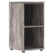 Стеллаж низкий MORRIS TREND MLC 42, сосна нордик/антрацит, 429х423х821 мм