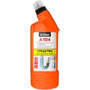 Средство для прочистки канализационных труб 750 мл, EFFECT «Alfa 104», щелочное, 26211