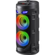 Колонка портативная DEFENDER Crashboom, 16 Вт, 1800 мАч, Bluetooth, FM, Type-C, черная, 65085