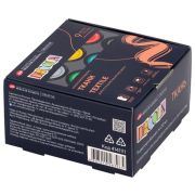 Краски по ткани акриловые «Декола», 9 цветов по 20 мл, в банках, Невская Палитра, 4141111